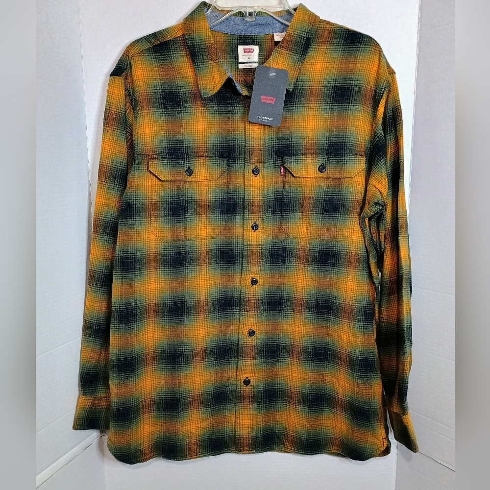 Lee Flannel Men's Shirt Size Medium